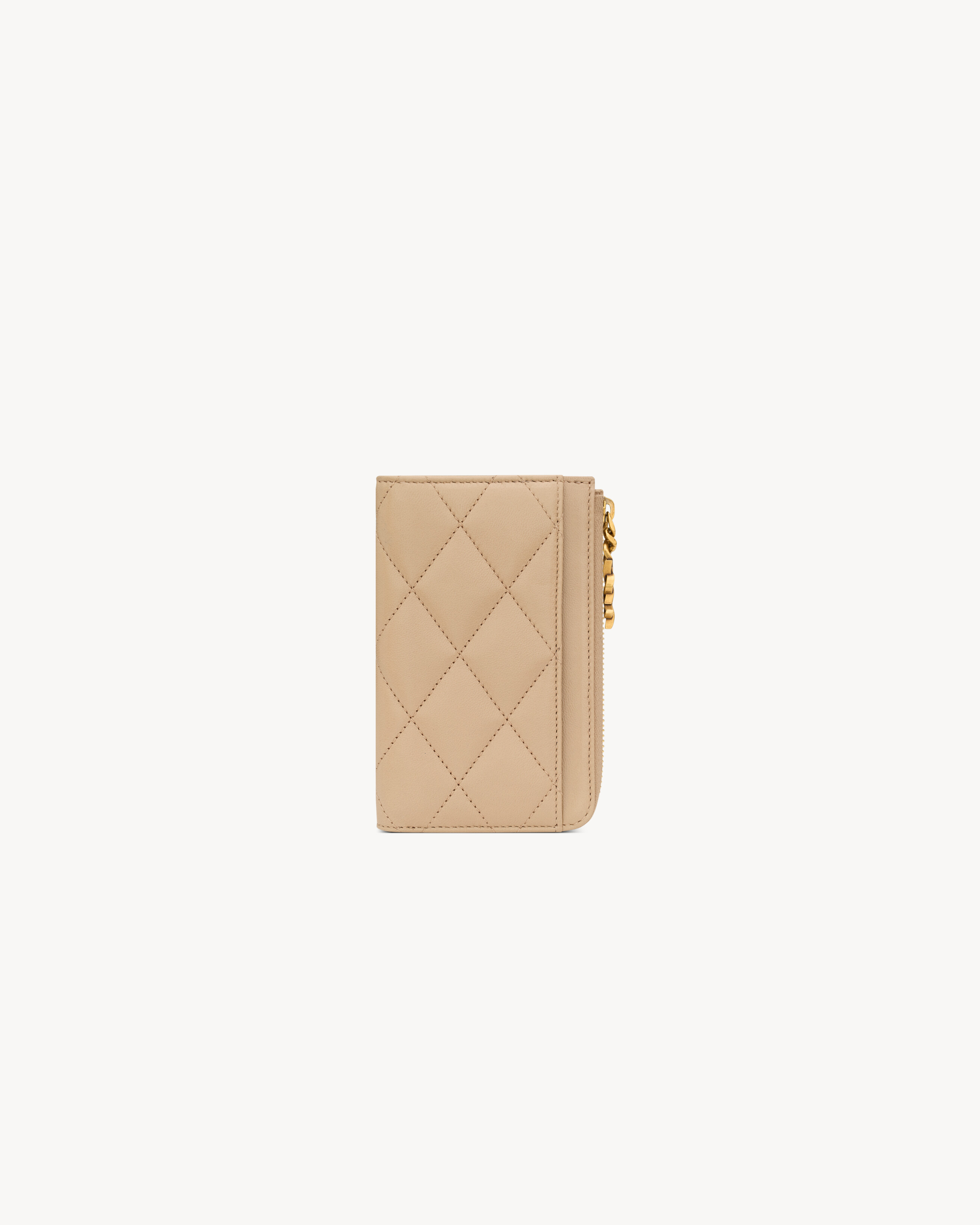 Футляр для карт на молнии CASSANDRE BIJOU из ягнячьей кожи Saint Laurent, бежевый
Футляр для карт на молнии CASSANDRE BIJOU из ягнячьей кожи Saint Laurent, бежевый