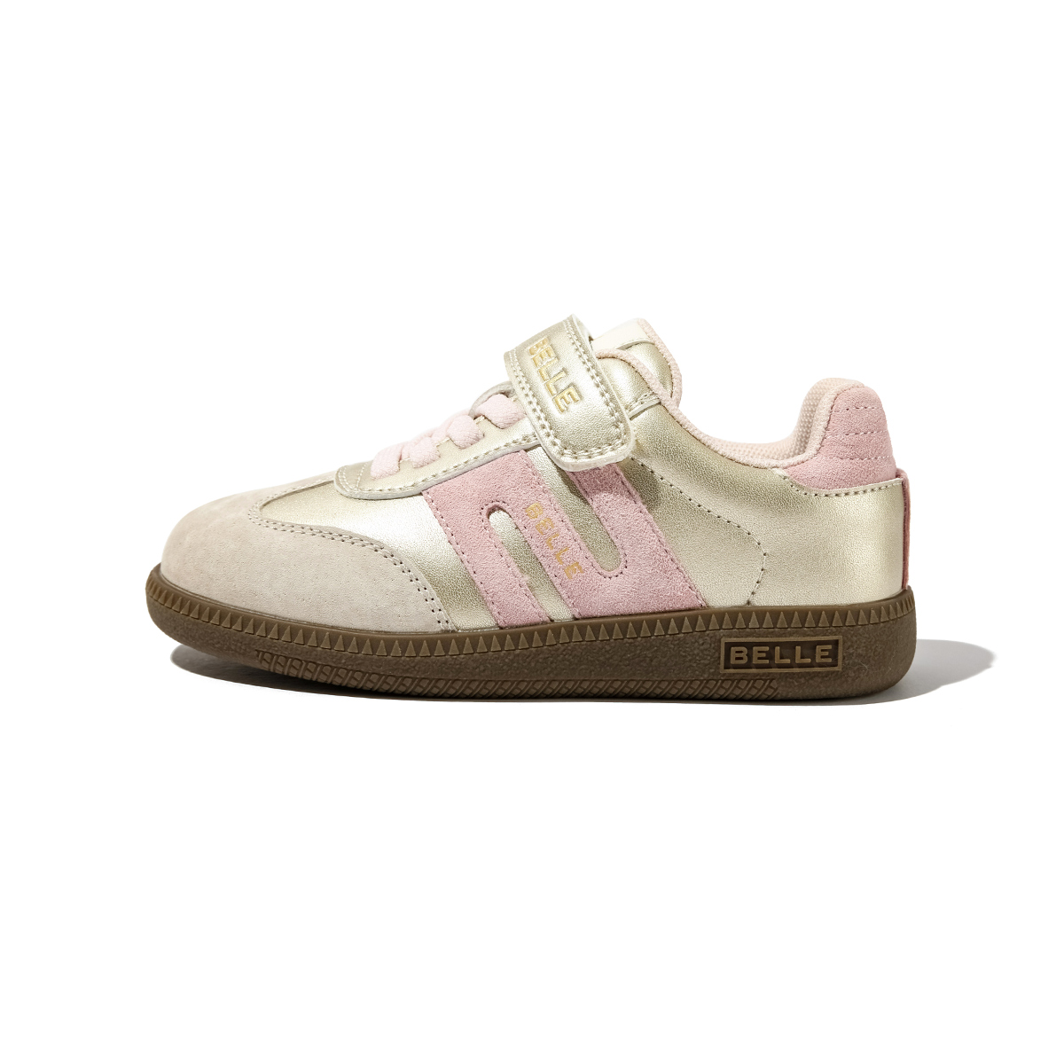 Детские скейтерские кроссовки Kids BELLE, золотой/розовый
Детские скейтерские кроссовки Kids BELLE, золотой/розовый