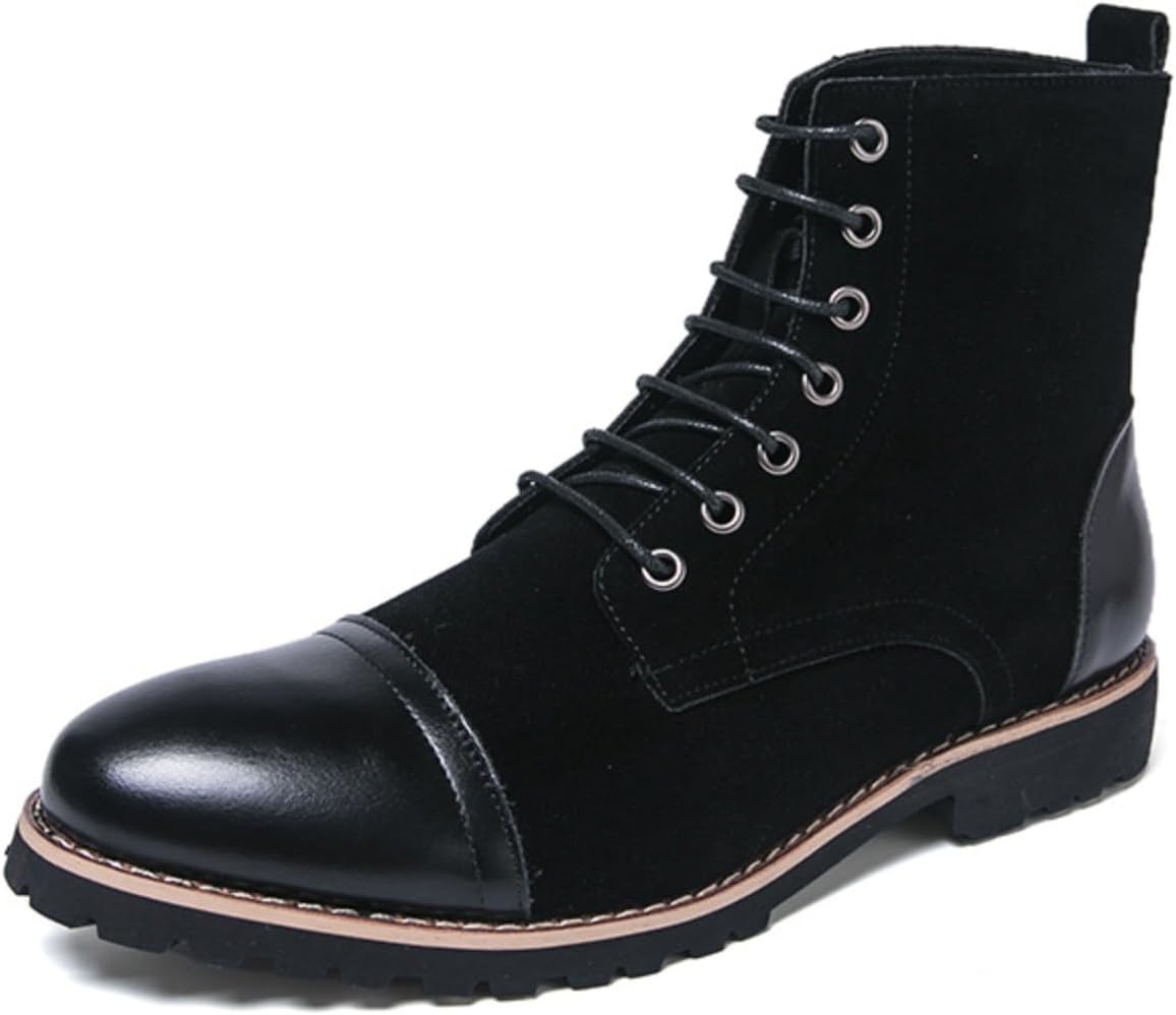 Мужские западные ботинки выше щиколотки из натуральной кожи, водонепроницаемые ретро-ковбойские ботинки с резиновой подошвой для активного отдыха и повседневной носки Azttoztto, черный
Мужские западные ботинки выше щиколотки из натуральной кожи, водонепроницаемые ретро-ковбойские ботинки с резиновой подошвой для активного отдыха и повседневной носки Azttoztto, черный