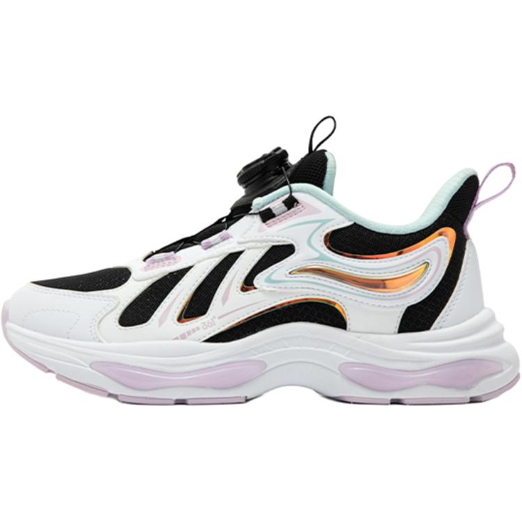 Детская повседневная обувь для детей 361°KIDS, черный/белый/фиолетовый 
Детская повседневная обувь для детей 361°KIDS, черный/белый/фиолетовый