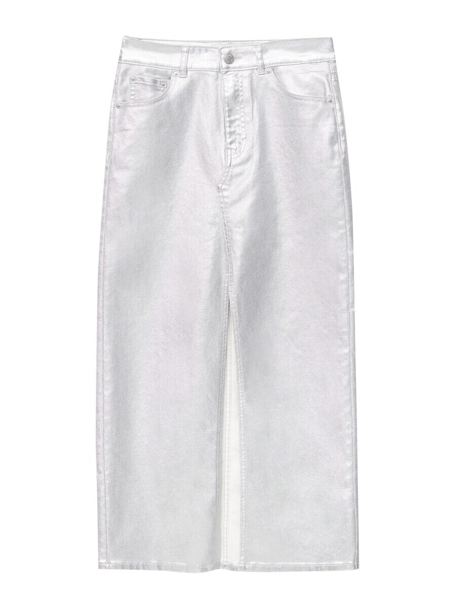 Юбка Pull&Bear, серебряный
Юбка Pull&Bear, серебряный