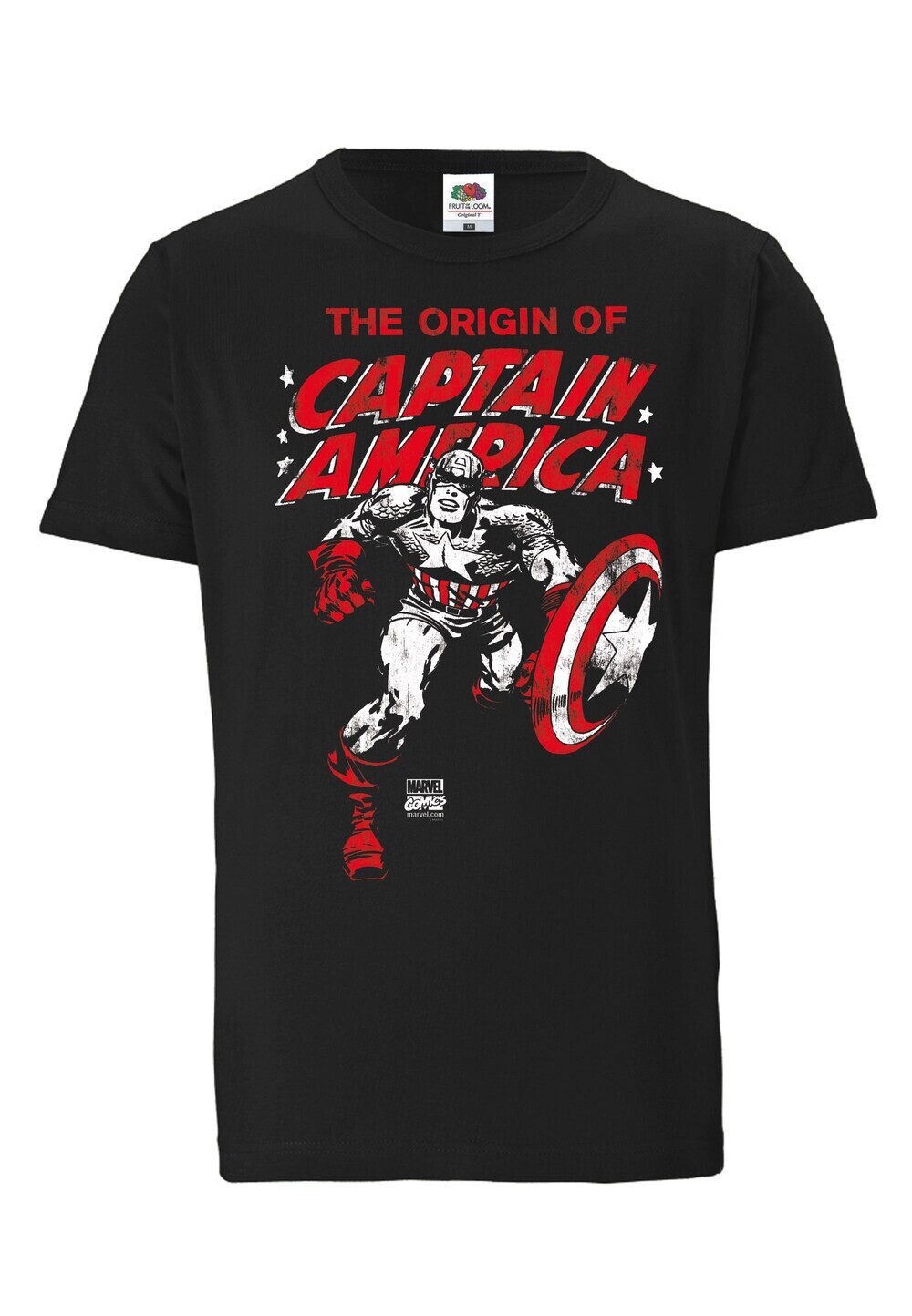 Рубашка LOGOSHIRT The Origin Of Captain America, черный
Рубашка LOGOSHIRT The Origin Of Captain America, черный