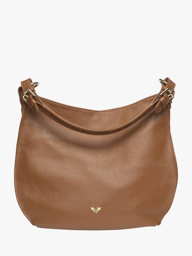 Кожаная сумка хобо Harriet Apatchy London, Tan
Кожаная сумка хобо Harriet Apatchy London, Tan