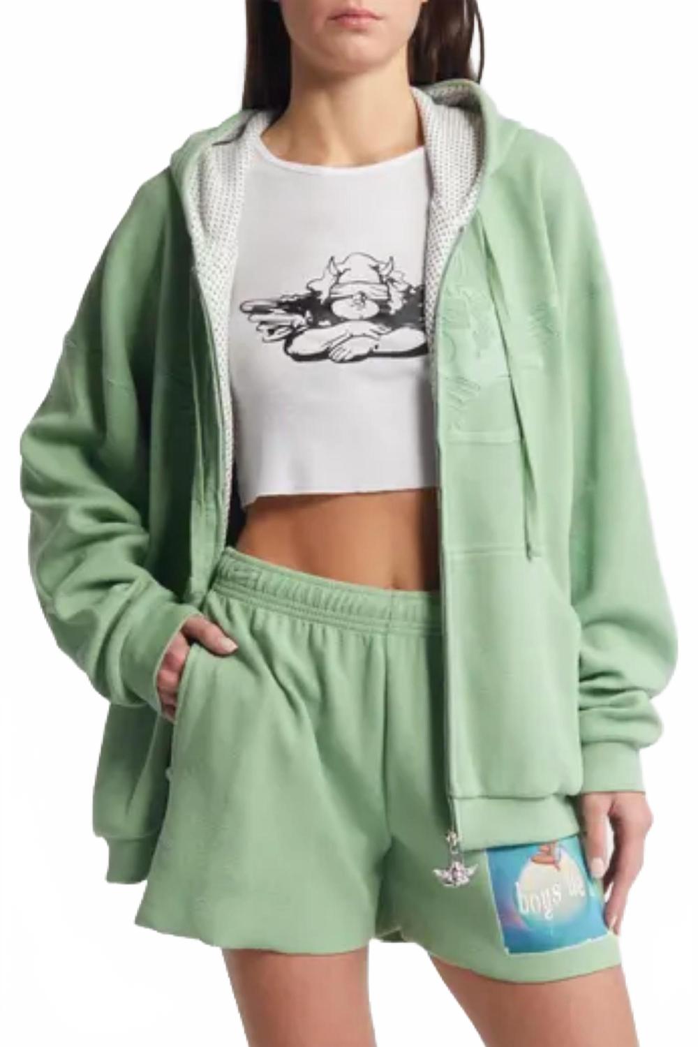 Шорты Burst Your Bubble в зеленом цвете BOYS LIE
Шорты Burst Your Bubble в зеленом цвете BOYS LIE