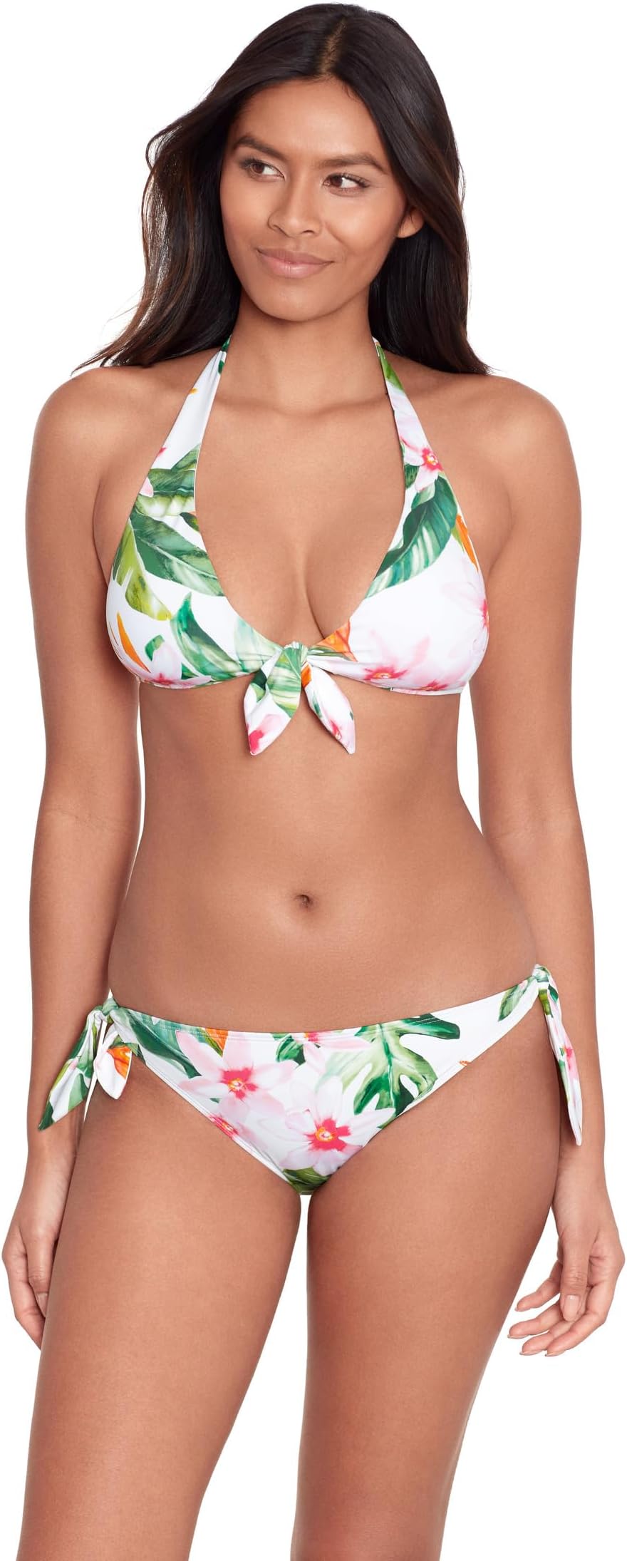 Топ Lauren Ralph Lauren Watercolor Tropical Floral Tie Front Halter Bikini Top, Multicolor
Топ Lauren Ralph Lauren Watercolor Tropical Floral Tie Front Halter Bikini Top, Multicolor