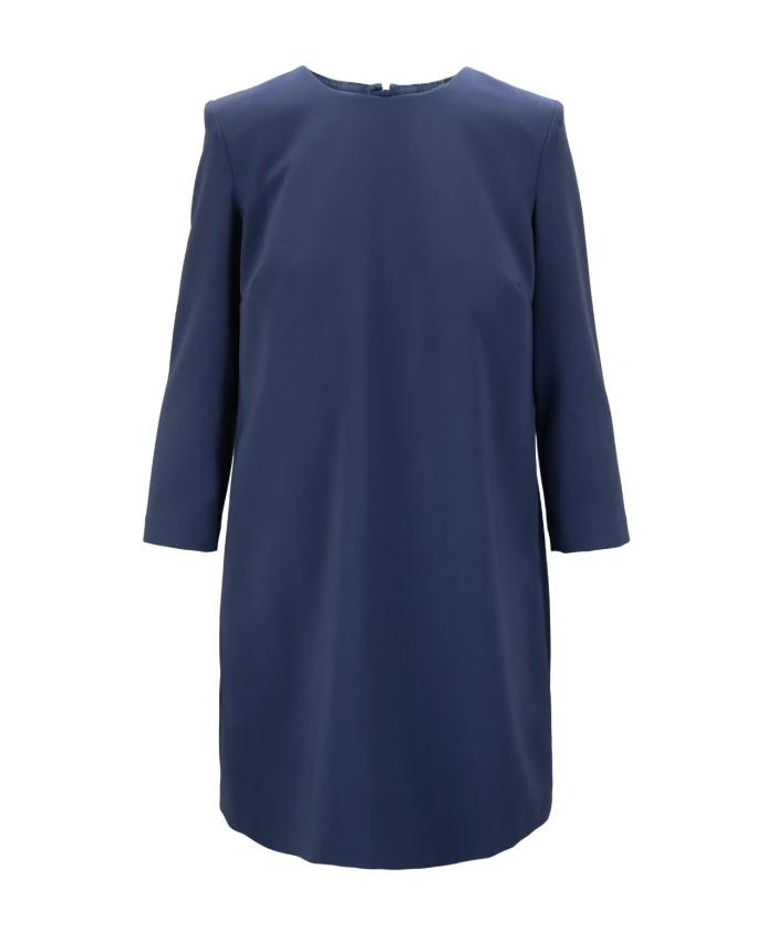 Короткое платье с золотой застежкой-молнией Elisabetta Franchi, синий
Короткое платье с золотой застежкой-молнией Elisabetta Franchi, синий