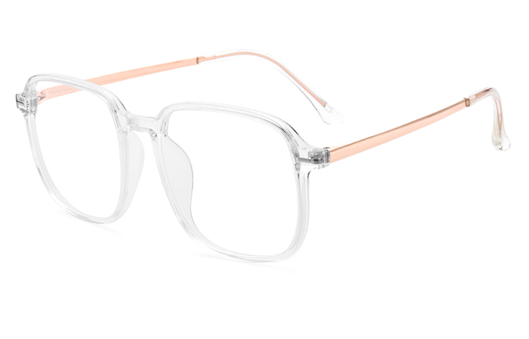 MUZU Пластиковая квадратная оправа для очков TR/Memory унисекс, Transparent
MUZU Пластиковая квадратная оправа для очков TR/Memory унисекс, Transparent