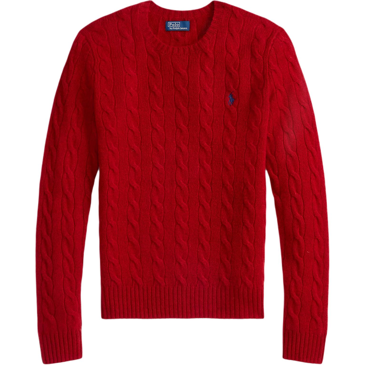 Вязаный свитер кабельной вязкой Polo Ralph Lauren, красный
Вязаный свитер кабельной вязкой Polo Ralph Lauren, красный