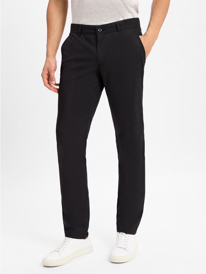 Тканевые брюки ALBERTO, черный
Тканевые брюки ALBERTO, черный