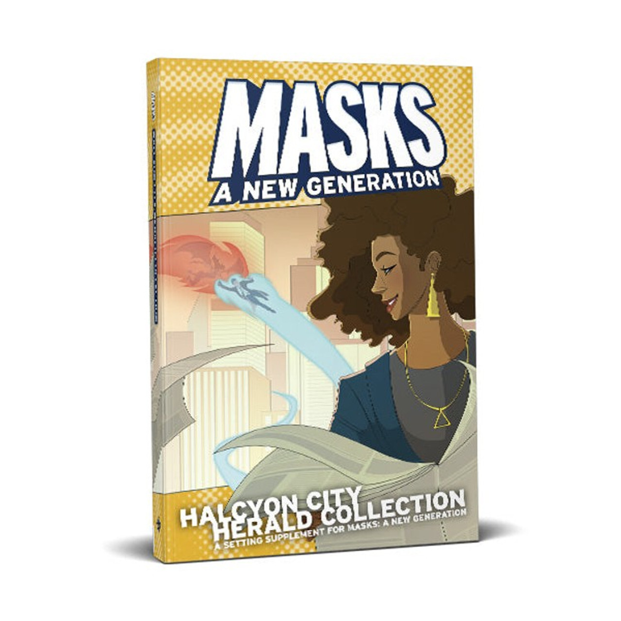 Ролевая игра Masks: A New Generation RPG: Halcyon City Herald Collection (Hardcover)
Ролевая игра Masks: A New Generation RPG: Halcyon City Herald Collection (Hardcover)