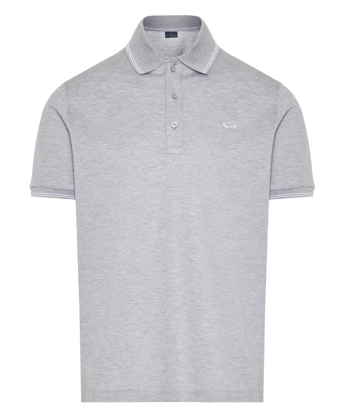Хлопковая рубашка поло, 100% хлопок, итальянское производство. Paul & Shark, серый
Хлопковая рубашка поло, 100% хлопок, итальянское производство. Paul & Shark, серый