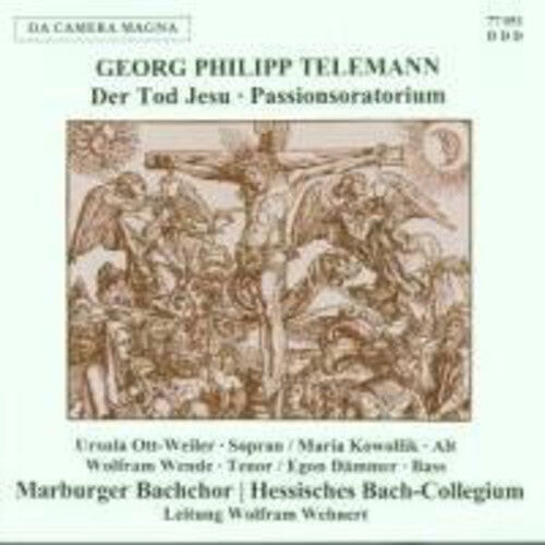 CD диск Telemann / Ott-Weiler / Wende / Bachchor: Der Tod Jesu
CD диск Telemann / Ott-Weiler / Wende / Bachchor: Der Tod Jesu