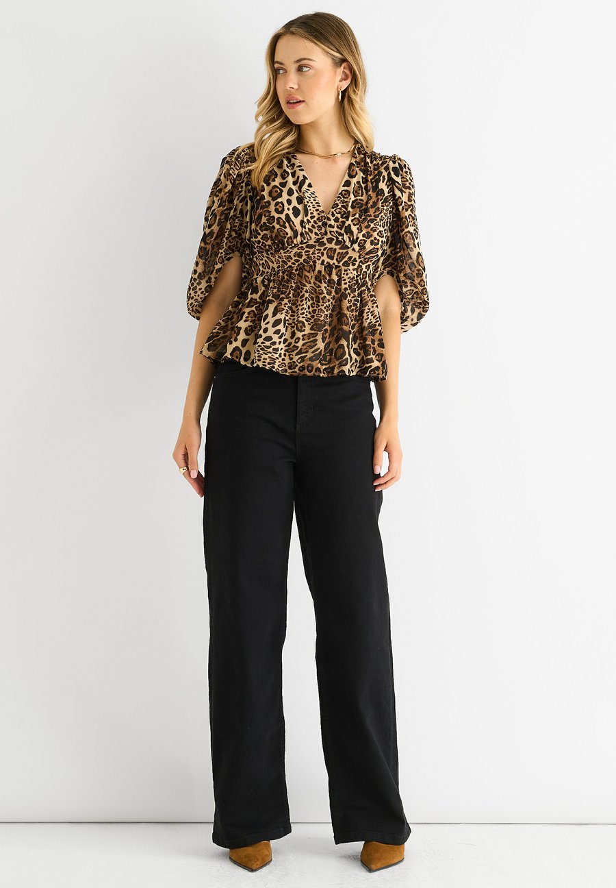 Блуза GINI LONDON ANIMAL PRINT, Brown
Блуза GINI LONDON ANIMAL PRINT, Brown