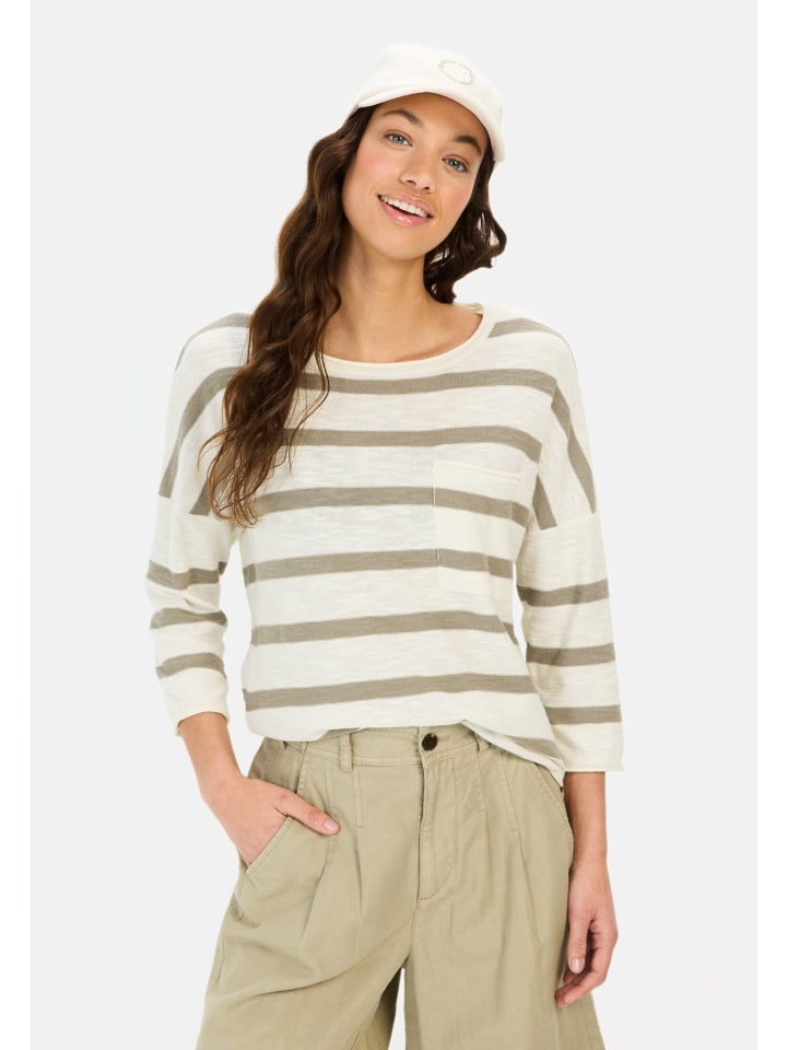 Camel Active Зеленый пуловер с круглым вырезом из хлопка
Camel Active Зеленый пуловер с круглым вырезом из хлопка