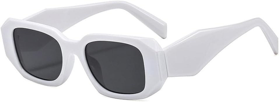 Модные маленькие прямоугольные женские солнцезащитные очки в стиле ретро с широкими дужками, солнцезащитные очки UV400 для мужчин, квадратные фиолетовые солнцезащитные очки HYYZZC, White Gray
Модные маленькие прямоугольные женские солнцезащитные очки в стиле ретро с широкими дужками, солнцезащитные очки UV400 для мужчин, квадратные фиолетовые солнцезащитные очки HYYZZC, White Gray