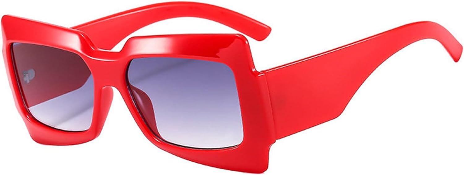 Солнцезащитные очки Willochra Square Candy color для женщин, защита от УФ-излучения UV400, модные очки для мужчин, трендовые панк-очки с широкими дужками, нестандартной формы, Red
Солнцезащитные очки Willochra Square Candy color для женщин, защита от УФ-излучения UV400, модные очки для мужчин, трендовые панк-очки с широкими дужками, нестандартной формы, Red