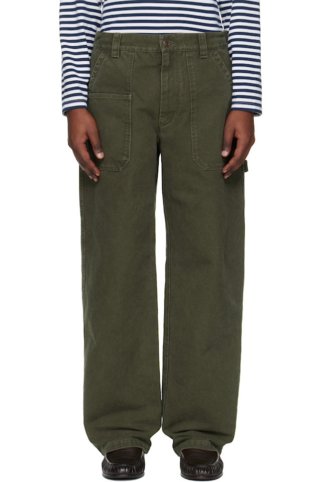 Брюки Альбо Isabel Marant, хаки
Брюки Альбо Isabel Marant, хаки