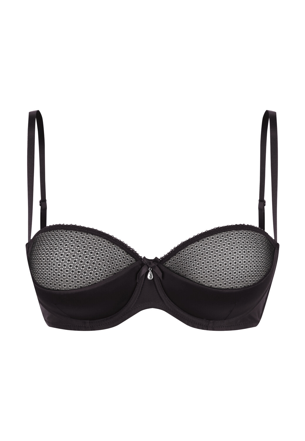 Бюстгальтер пуш ап PETITE FLEUR GOLD Büstenhebe, черный 
Бюстгальтер пуш ап PETITE FLEUR GOLD Büstenhebe, черный