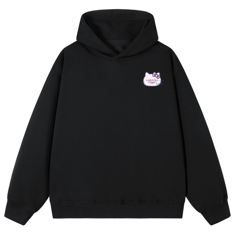 Толстовка Hello Kitty унисекс Sanrio, черный
Толстовка Hello Kitty унисекс Sanrio, черный