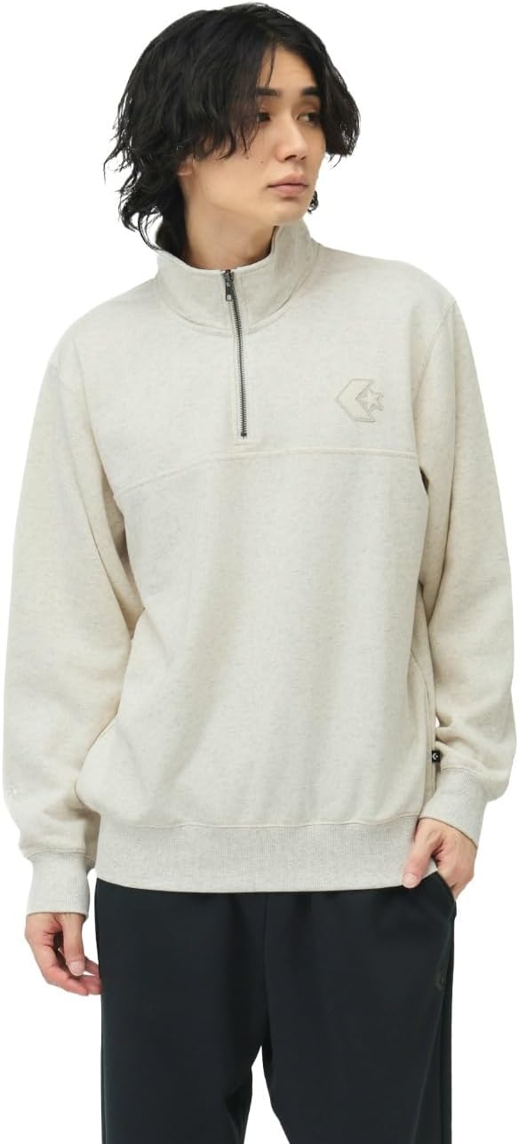 Мужская толстовка Converse Chenille с застежкой-молнией до середины груди, овсяный
Мужская толстовка Converse Chenille с застежкой-молнией до середины груди, овсяный