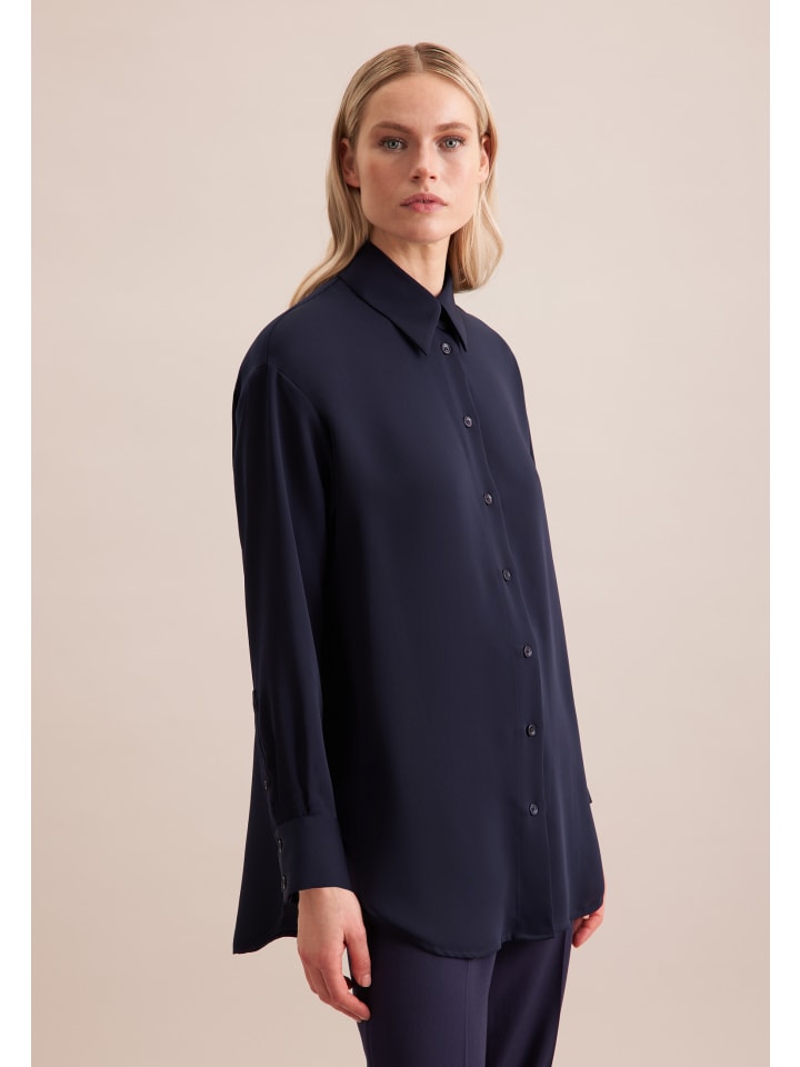 Блузка Seidensticker, темно-синий 
Блузка Seidensticker, темно-синий