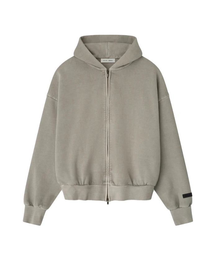 Классическая толстовка на молнии с вышивкой Fear Of God, серый
Классическая толстовка на молнии с вышивкой Fear Of God, серый