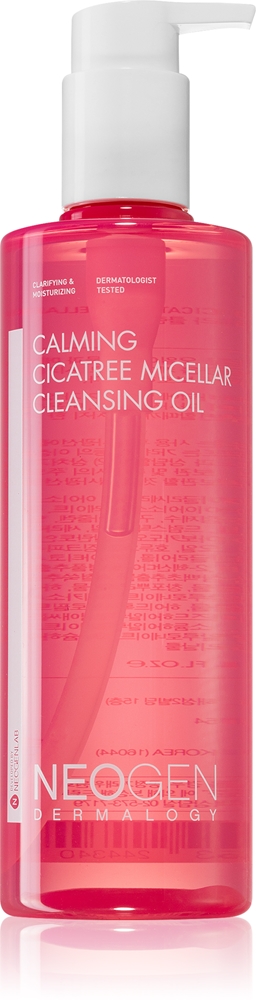 Успокаивающее мицеллярное очищающее масло Cicatree. Средство для снятия макияжа на масляной основе с осветляющим и разглаживающим эффектом. Neogen Dermalogy, 300 мл
Успокаивающее мицеллярное очищающее масло Cicatree. Средство для снятия макияжа на масляной основе с осветляющим и разглаживающим эффектом. Neogen Dermalogy, 300 мл