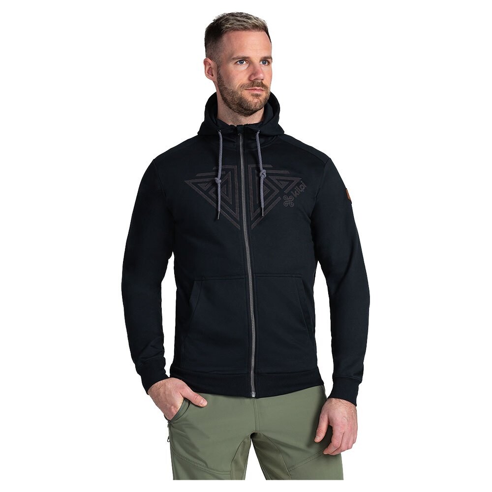 Толстовка Kilpi Adelan Full Zip, черный
Толстовка Kilpi Adelan Full Zip, черный