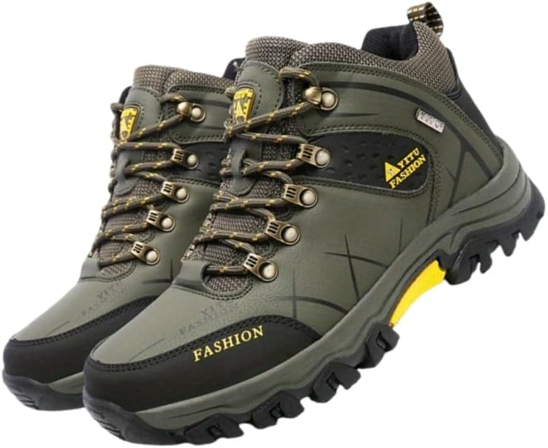 Мужские модные ботинки для альпинизма, легкие, прочные, противоскользящие, удобные и универсальные, подходят для активного отдыха, путешествий и кемпинга Fmshi, зеленый
Мужские модные ботинки для альпинизма, легкие, прочные, противоскользящие, удобные и универсальные, подходят для активного отдыха, путешествий и кемпинга Fmshi, зеленый