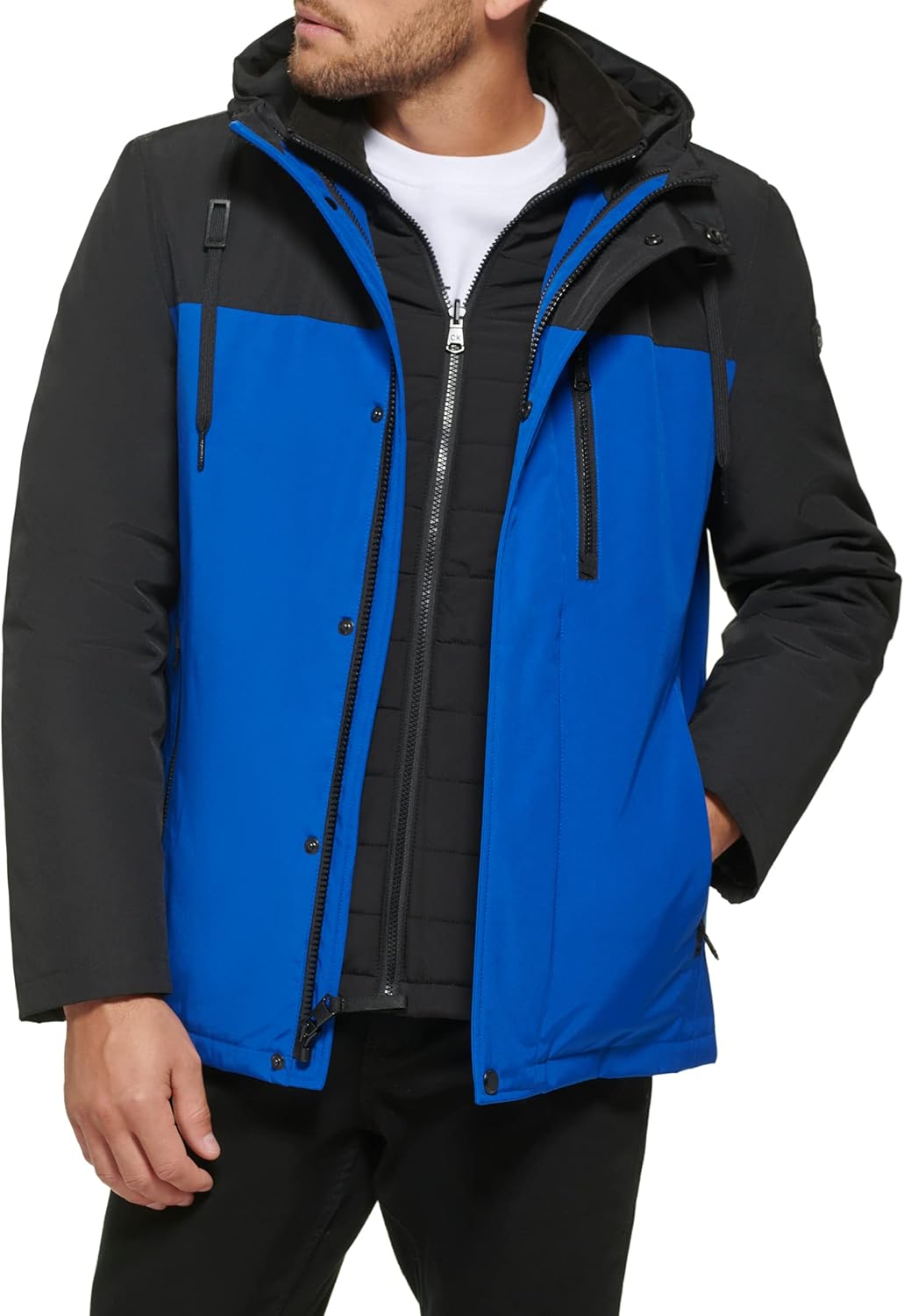 Мужская куртка Calvin Klein с капюшоном и съемным нагрудником, Artic Faille Blue
Мужская куртка Calvin Klein с капюшоном и съемным нагрудником, Artic Faille Blue