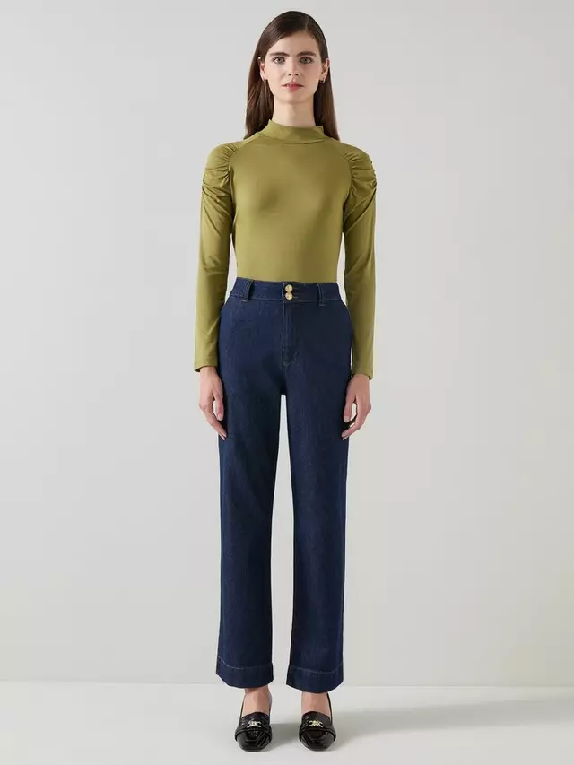 Топ L.K.Bennett Lacey Jersey, оливковый
Топ L.K.Bennett Lacey Jersey, оливковый