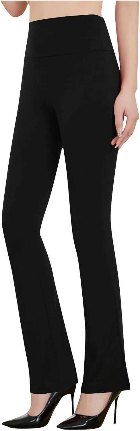 Женские брюки-буткат для офиса с высокой талией и эластичной тканью
Женские брюки-буткат для офиса с высокой талией и эластичной тканью