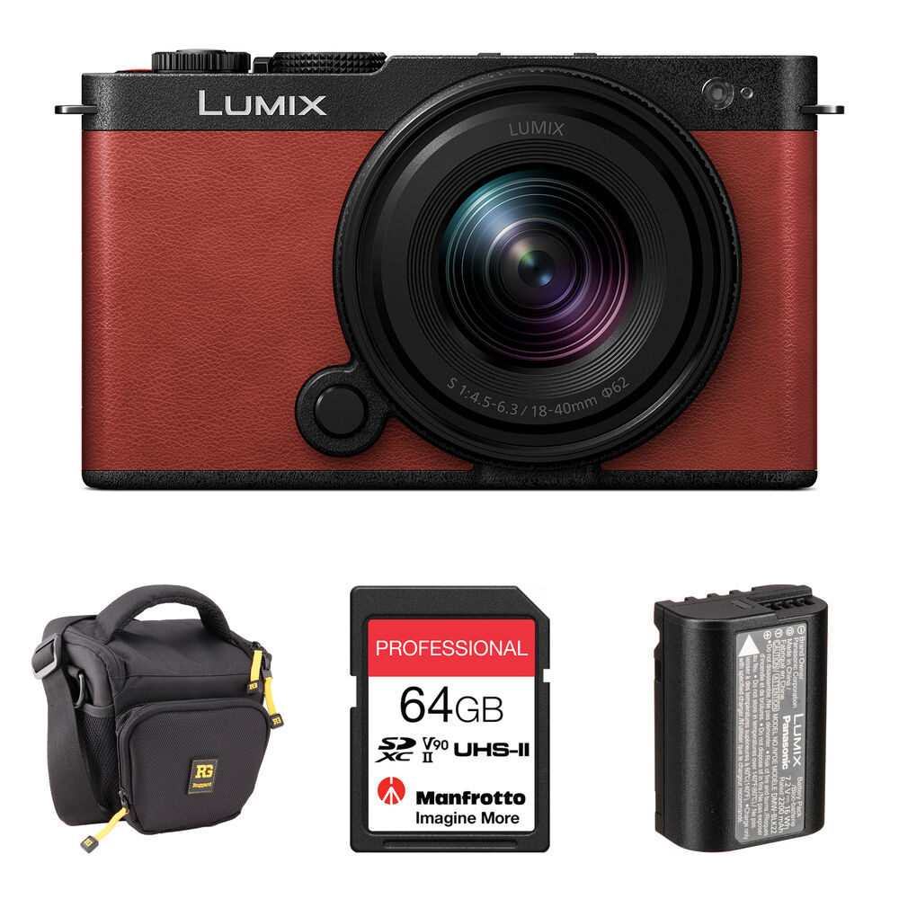 Беззеркальная камера Panasonic Lumix S9 Mirrorless Camera and 18-40mm f/4.5-6.3 Lens
Беззеркальная камера Panasonic Lumix S9 Mirrorless Camera and 18-40mm f/4.5-6.3 Lens