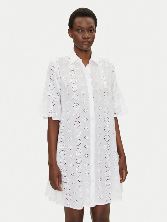 Платье-Рубашка стандартный крой IC25-006 Iconique, белый
Платье-Рубашка стандартный крой IC25-006 Iconique, белый