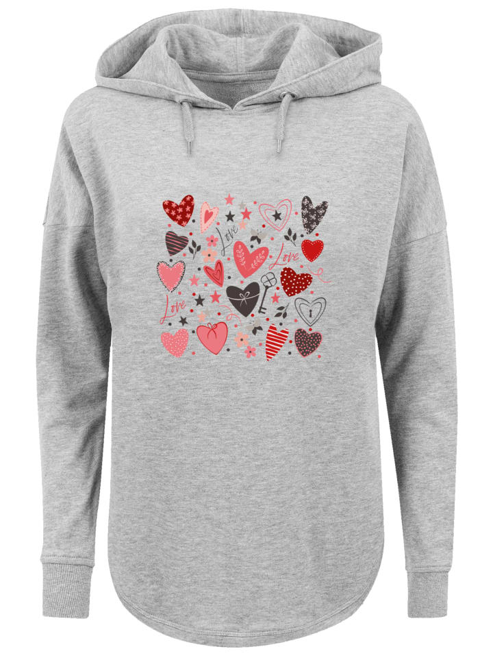 Толстовка большого размера с милыми сердечками ко Дню святого Валентина серого цвета F4NT4STIC
Толстовка большого размера с милыми сердечками ко Дню святого Валентина серого цвета F4NT4STIC