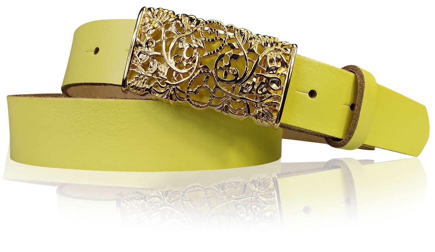 Кожаный ремень FRONHOFER, цвет Lemon
Кожаный ремень FRONHOFER, цвет Lemon