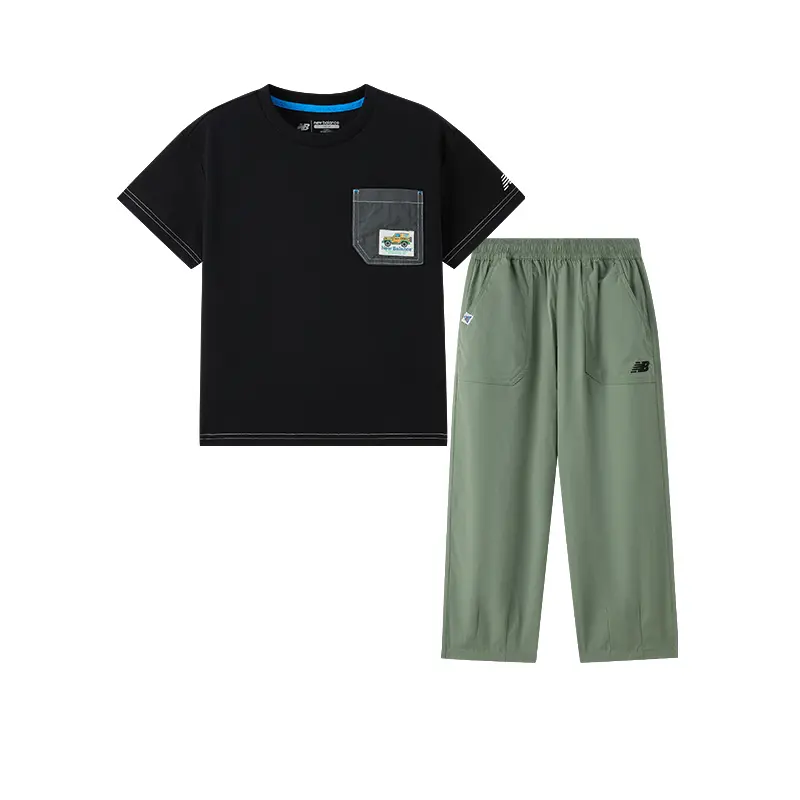 Повседневный спортивный комплект из 2 предметов для детей 3-7 лет New Balance, черный
Повседневный спортивный комплект из 2 предметов для детей 3-7 лет New Balance, черный