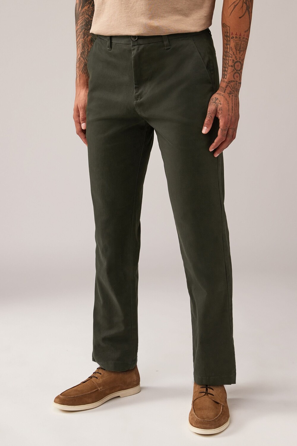 Мягкие на ощупь брюки чиносы с эластичным принтом Next, зеленый
Мягкие на ощупь брюки чиносы с эластичным принтом Next, зеленый