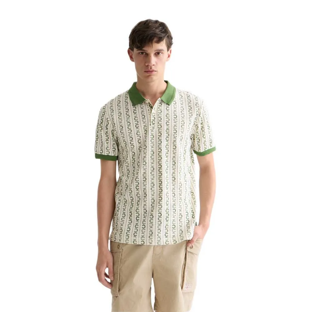 Поло Scotch & Soda 183119, стандартный крой, с коротким рукавом, бежевый
Поло Scotch & Soda 183119, стандартный крой, с коротким рукавом, бежевый