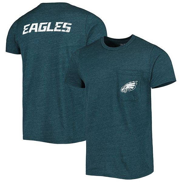 Мужская футболка Philadelphia Eagles трикотажная с карманом, цвет midnight green Majestic Threads
Мужская футболка Philadelphia Eagles трикотажная с карманом, цвет midnight green Majestic Threads