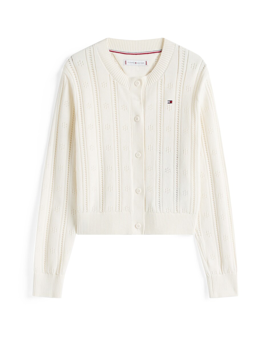 Вязаный кардиган TOMMY HILFIGER, белый
Вязаный кардиган TOMMY HILFIGER, белый