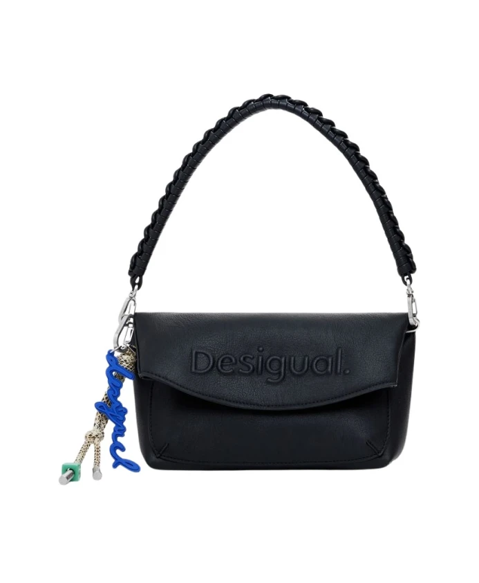 Черная женская сумочка с логотипом. Desigual, черный
Черная женская сумочка с логотипом. Desigual, черный