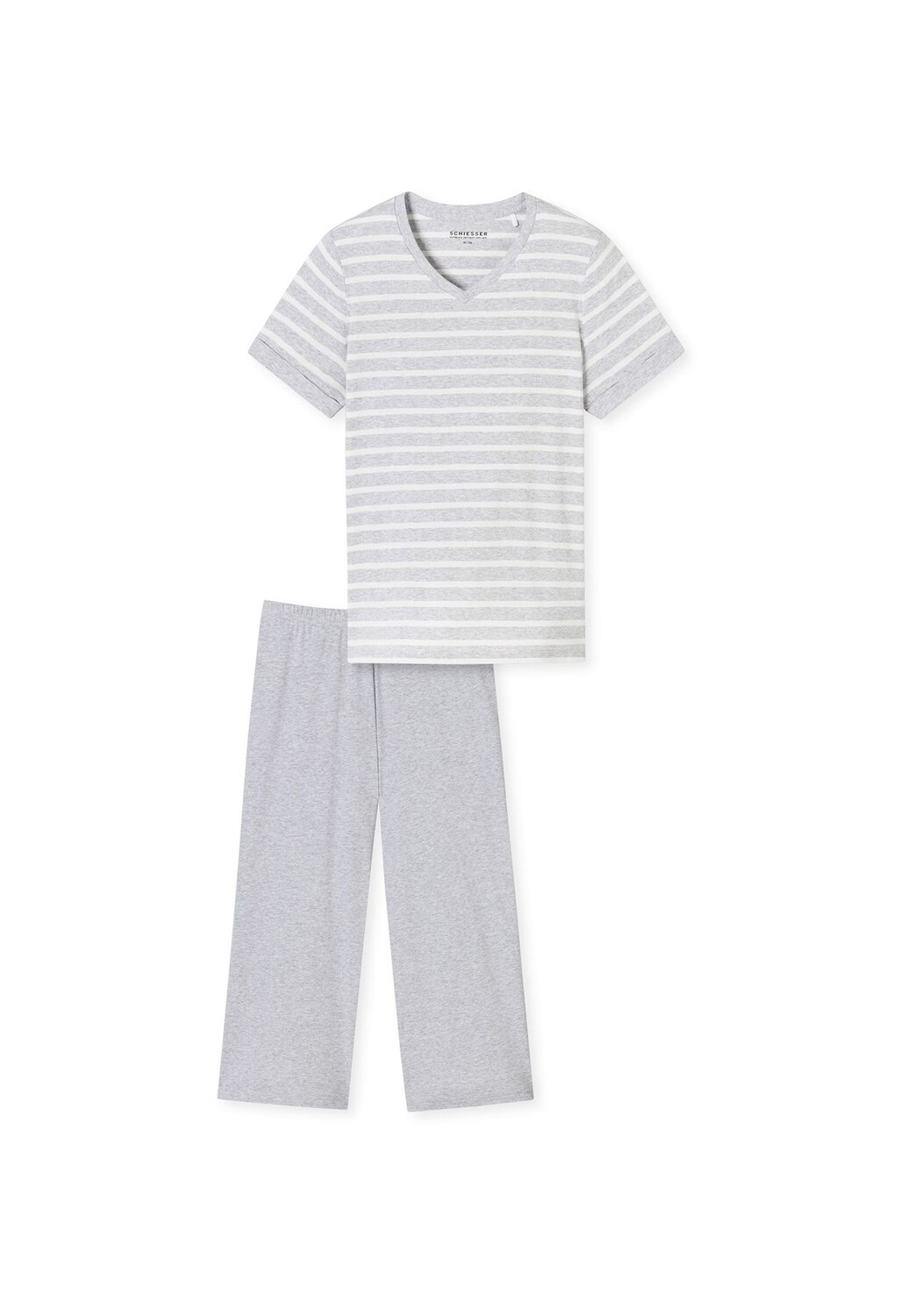 Пижамы в повседневном стиле SCHIESSER, цвет Silbergrau-mel.
Пижамы в повседневном стиле SCHIESSER, цвет Silbergrau-mel.