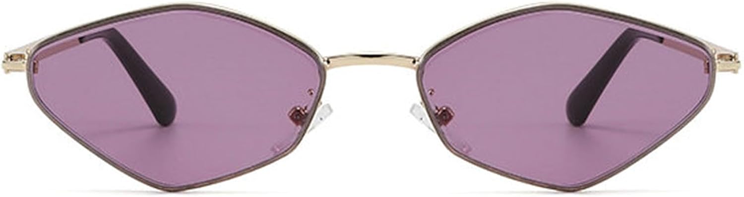 Willochra Модные безободковые солнцезащитные очки Polygon для женщин в стиле ретро-панк, модные мужские металлические очки «кошачий глаз», солнцезащитные очки UV400, C4
Willochra Модные безободковые солнцезащитные очки Polygon для женщин в стиле ретро-панк, модные мужские металлические очки «кошачий глаз», солнцезащитные очки UV400, C4