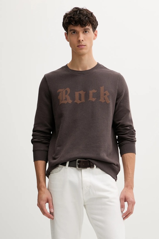 Хлопковая толстовка Zadig&Voltaire, коричневый
Хлопковая толстовка Zadig&Voltaire, коричневый