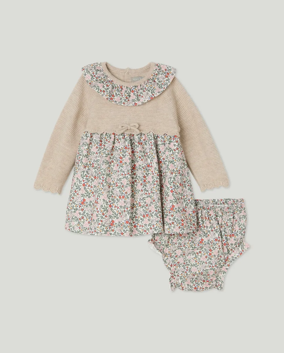 Платье из трикотажа и гладкой ткани с принтом для младенца Coconut El Corte Inglés, коричневый
Платье из трикотажа и гладкой ткани с принтом для младенца Coconut El Corte Inglés, коричневый