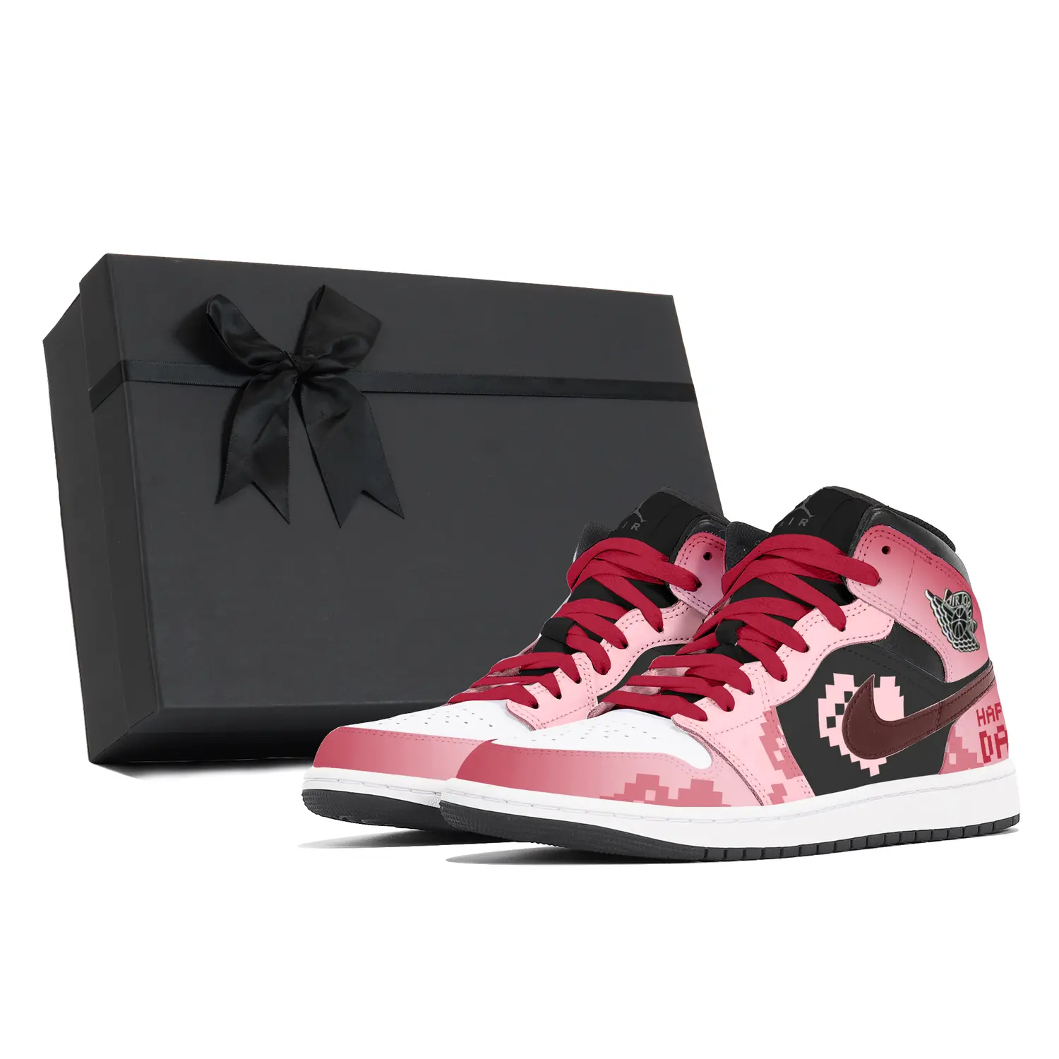 Jordan Air 1 Dust, Pixel Heart, Box устойчивые к истиранию кроссовки Mid Top Vintage баскетбольные мужские watermelon red
Jordan Air 1 Dust, Pixel Heart, Box устойчивые к истиранию кроссовки Mid Top Vintage баскетбольные мужские watermelon red