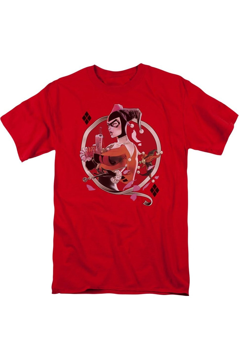 Футболка с коротким рукавом Batman Harley Q для взрослых Gildan, красный
Футболка с коротким рукавом Batman Harley Q для взрослых Gildan, красный