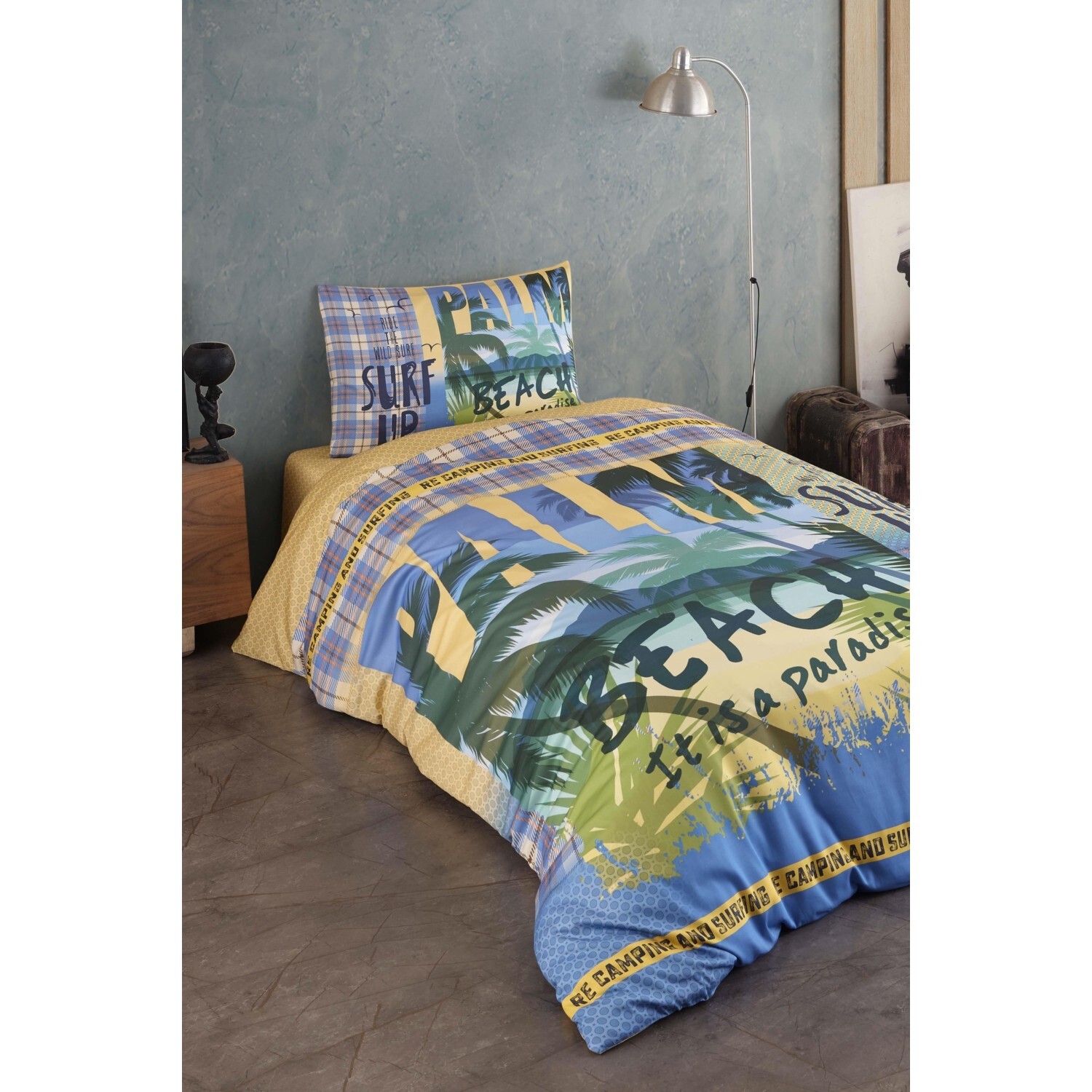 Комплект постельного белья Varol Laura Home из 100 % хлопка и атласа для молодых - Палм-Бич
Комплект постельного белья Varol Laura Home из 100 % хлопка и атласа для молодых - Палм-Бич