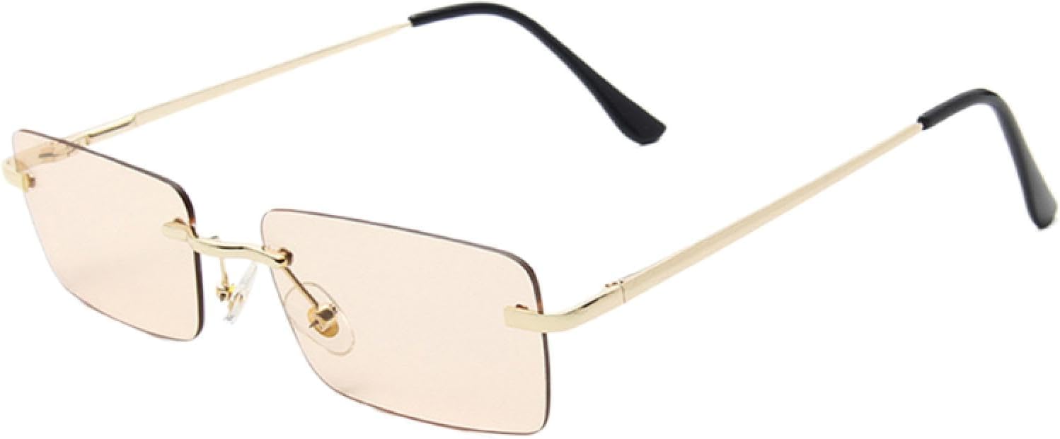 Солнцезащитные очки с защитой от УФ-излучения UV400 | Без оправы, прозрачные, маленький размер | Для женщин и мужчин, для занятий спортом на открытом воздухе и вождения DSVIGF, 07 Gold-lightbrown
Солнцезащитные очки с защитой от УФ-излучения UV400 | Без оправы, прозрачные, маленький размер | Для женщин и мужчин, для занятий спортом на открытом воздухе и вождения DSVIGF, 07 Gold-lightbrown